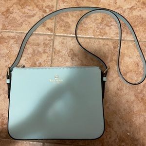 Kate spade teal crossbody bag